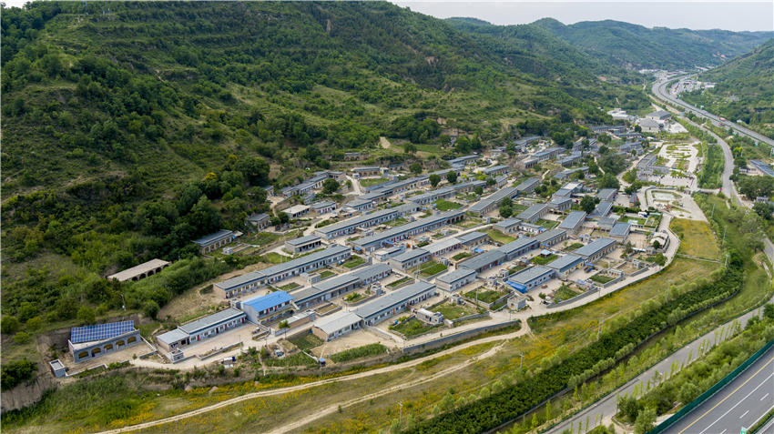 佛道坪村全景。田虎攝