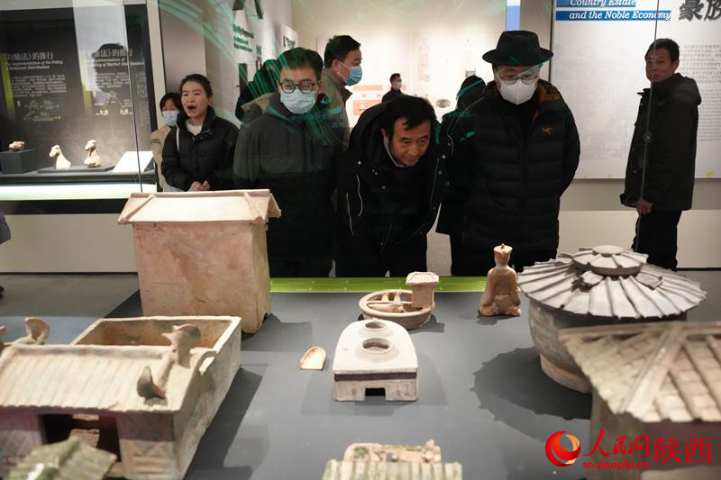 陜西歷史博物館秦漢館基本陳列對外開展。人民網(wǎng)記者 李志強(qiáng)攝