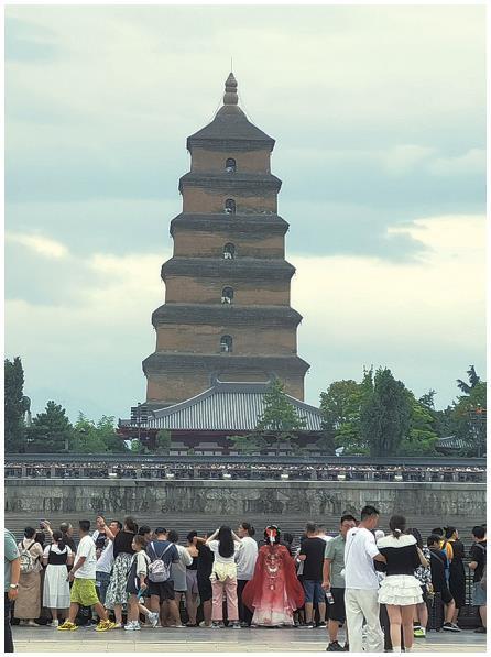 大雁塔（資料照片）。